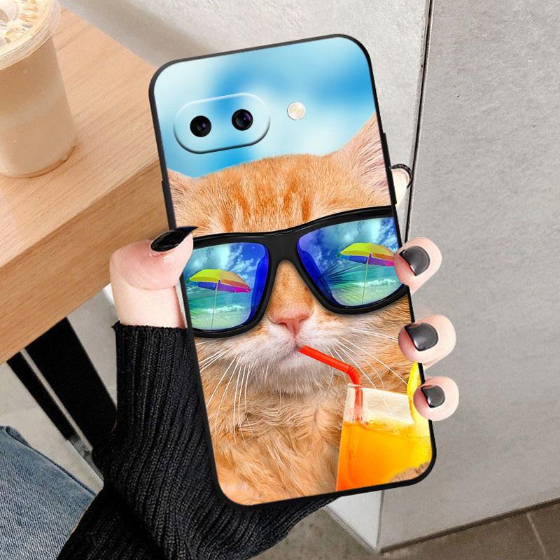 For Google Pixel 9A Case Luxury Soft Silicone Back Cover For Pixel9A Phone Case Pixel 9 A GXQ96 GTF7P G3Y12 Protective Shell