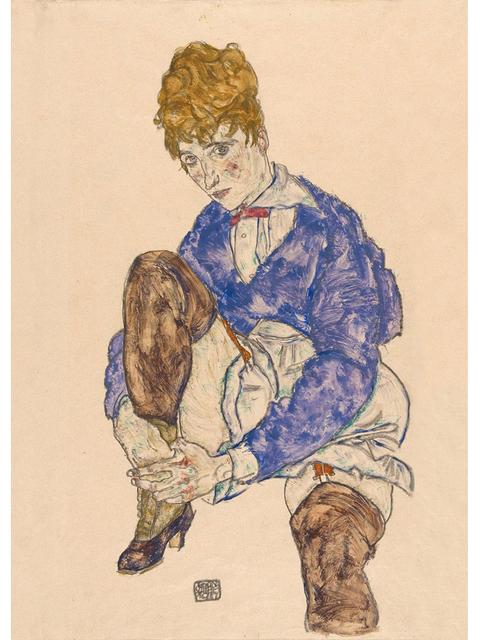 Egon Schiele Abstact Gövde Rengi Tasvir Kroki tuval sanat baskı tablo Posteri Duvar Resmi Oturma Odası Ev Dekor Için
