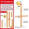 Air Conditioning Lifting Tool Hand Crank Crane Lifting Bracket Manual Winch Assembly Air Conditioner Lifting Machine