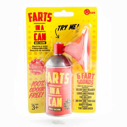 Machine à bruit de pets dans une canette