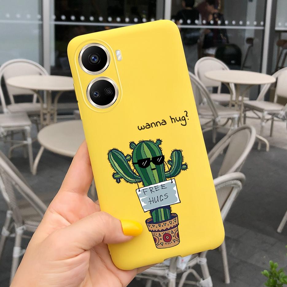 For Huawei Nova 10 SE Case BNE-LX1 BNE-LX3 Cute Candy Painted Cover Soft Silicone Case For Huawei Nova 10SE Nova10 SE Back Cover