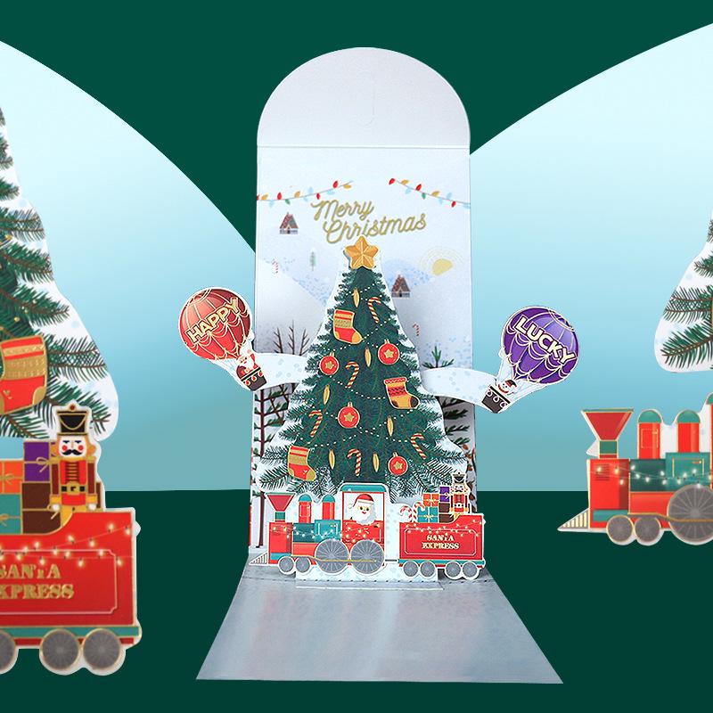 2026 Hästens år 3D Rött kuvert - Jul Lai See-kuvert