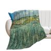 Van Gogh Gwieździsta Noc Miękki Ciepły Koc Flanelowy Koc na Łóżko Koc na Każdą Porę Roku na Kanapę Łóżko Sofę Jesienną Drzemkę Podróż