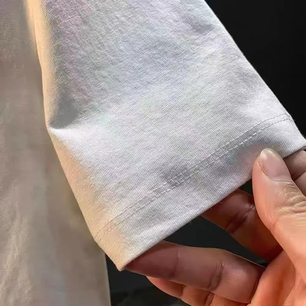 Sommar Nya T-shirts Herrar Casual Kortärmade T-shirts Andningsbara Herr Dam T-shirts Populär Mode Bekväm Kortärmad