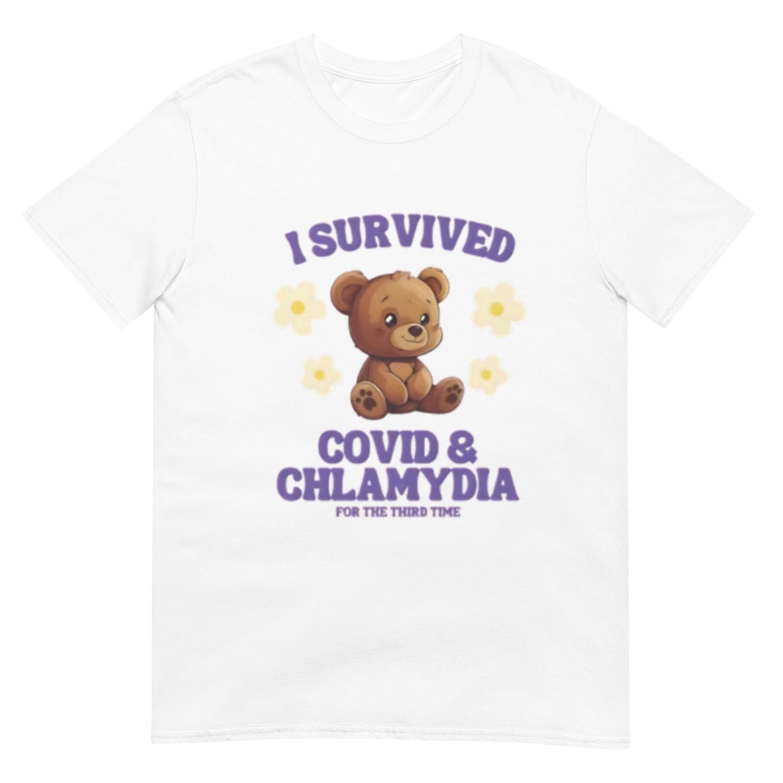 I Survived Covid & Chlamydia Shirt M