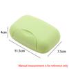 Portable Soap Dish Travel Soap Box Container Bathroom Home Small/big Sizes Candy Color Plastic Soap Dish Holder BXFZH02