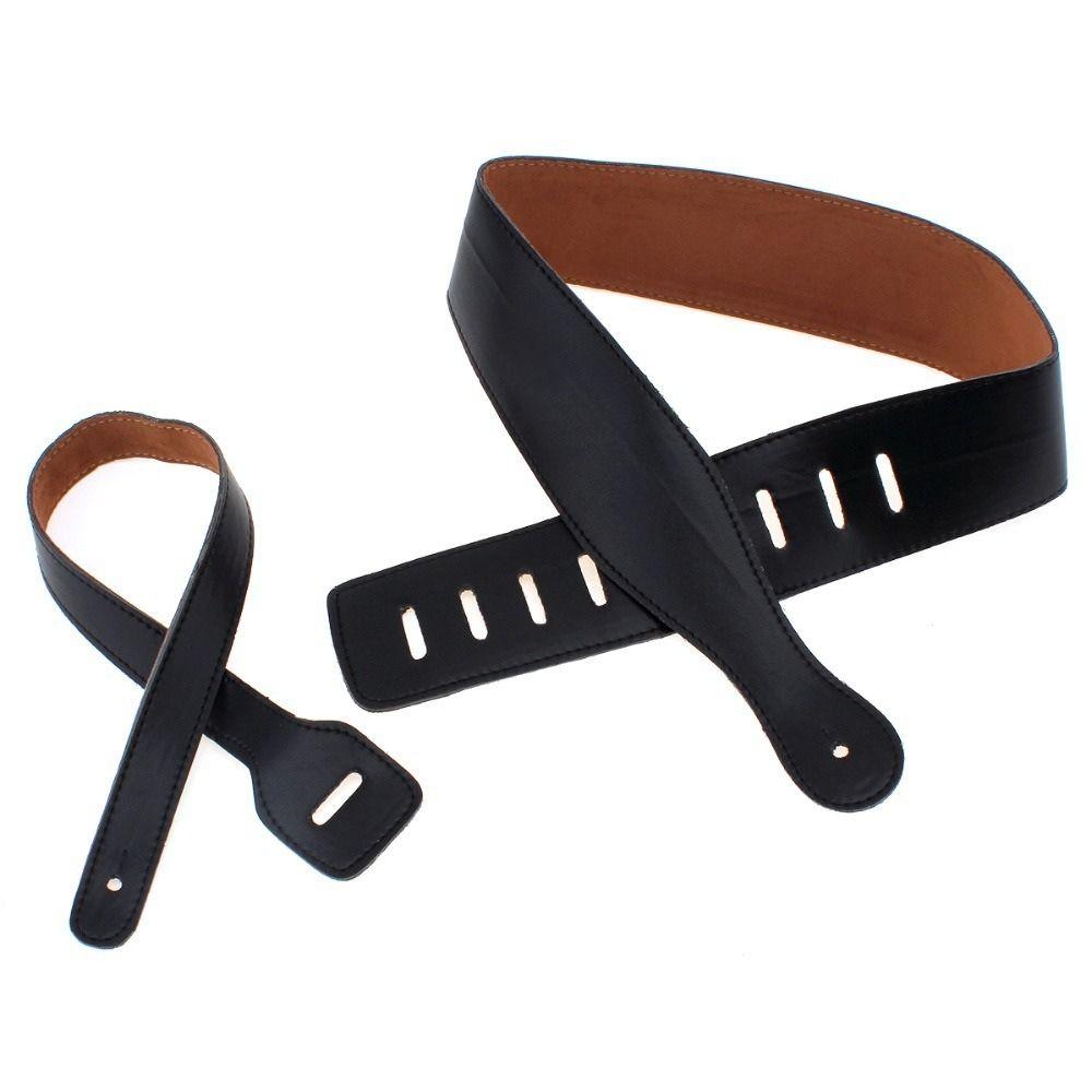 Thick Guitar Shoulder Strap PU Leather Guitar Belt Bass Guitar Strap  Guitar Accessories