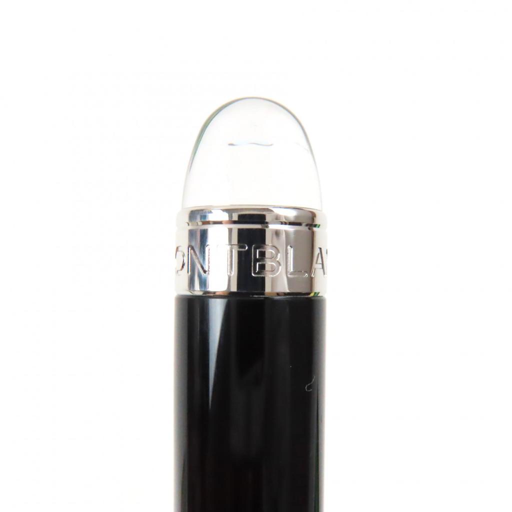 Excellent MONTBLANC Ballpoint pen Starwalker White Star Twist Type Black Silver mens Used