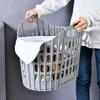 1PC Collapsible Laundry Basket Plastic Laundry Basket Space-Saving Design for Easy Storage Portable Convenient Ideal for Home