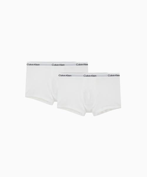 

[CK] Мужские плавки-боксеры Icon из хлопка с эластаном 2 шт. NB4391100 [Отправка из Кореи] 100% Оригинал White - S