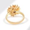 Minimalist Light Luxury Spinning Ring For Women Unique Fashion Personality Rotatable Finger Band Trendy Jewelry Gift