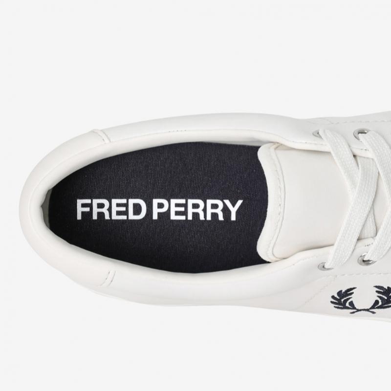Fred Perry Unisex Leather Sneakers Underspin Leather Sfpu2314343 313
