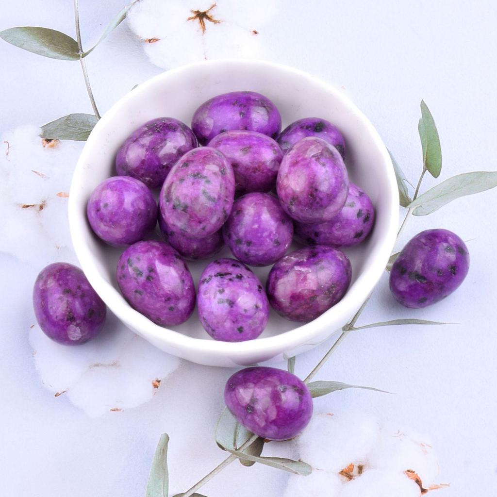 Easter Gemstone Crystal Eggs 2cm - Natural Small Bird Eggs for Display or Play