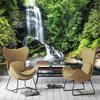 Green Forest Waterfall 3d Wall Murals Wallpaper Living Room Bedroom Natural Landscape Photo Wall Paper