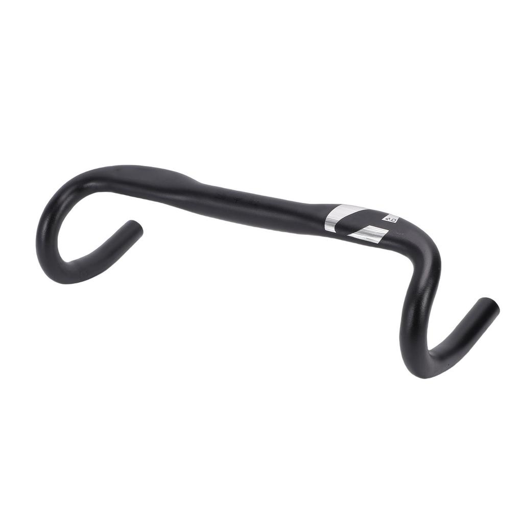 Ghidon Curbat Bicicletă de Șosea 31.8x420mm Finisaj Mat Aliaj de Aluminiu Ghidon Bicicletă de Șosea pentru Bicicletă de Curse pe Șosea