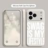 SWAG Is My Lifestyle Phone Case For IPhone 17 Air 16 14 15 Pro Plus 13 12 11 Pro Max Shockproof Silicone Phone Cover Fundas