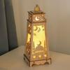 Sustainable Wooden LED Decoration For Islamic Festivals Offering Easy Installation And Versatile Use In Homes Decors Setting
