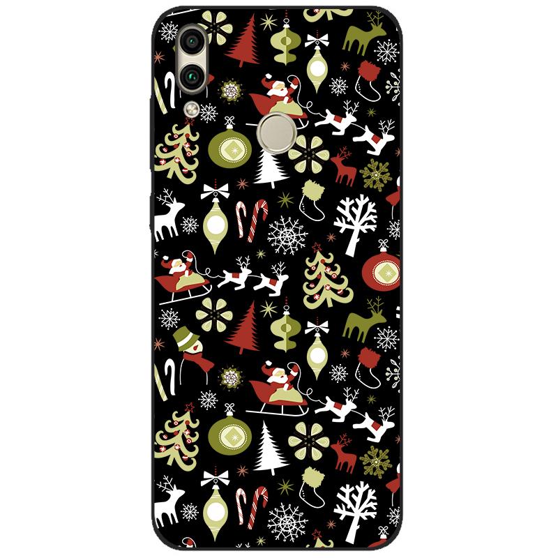 For Huawei Honor 8C 8 C Shockproof Protective Phone Case on Honor 8C Fashion Silicone Cover Honor8C Case 6.26" Honor 8C Case