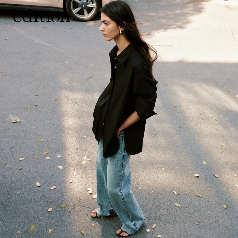 

Edition Women s Retro Washed Straight-Leg Jeans XXS 24