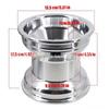 5" Aluminiumlegierung Kart-Radnabe & 10x4.50-5 Reifen mit 11x7.10-5 Felge