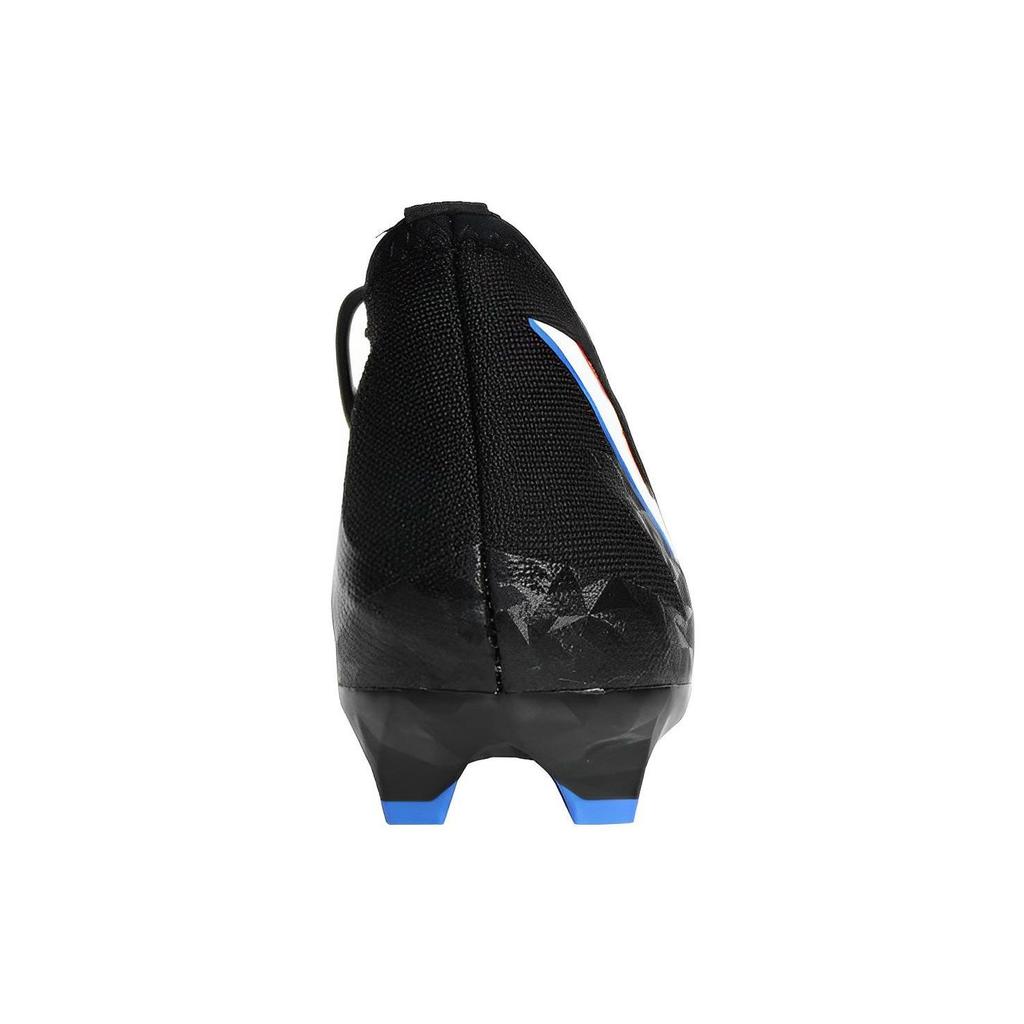 Adidas Predator Edge.3 Geschnürt Fester Boden MG Kunstrasen Stoffüberzug Balance Stoßdämpfung Fußballschuhe Herren Fußballschuhe Schwarz Weiß Blau GW9987