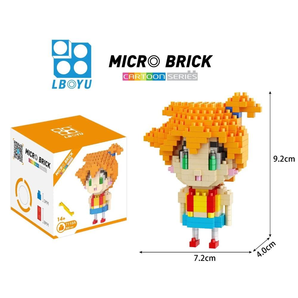 Kawaii LNO Pokemon Micro Building Blocks Snorlax Blastoise Gengar Charmander Bulbasaur Pikachu Mini Brick Figures For Kids Toys
