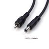 6.35mm Mono To RCA Gold Bent Tattoo Clip Power Cord