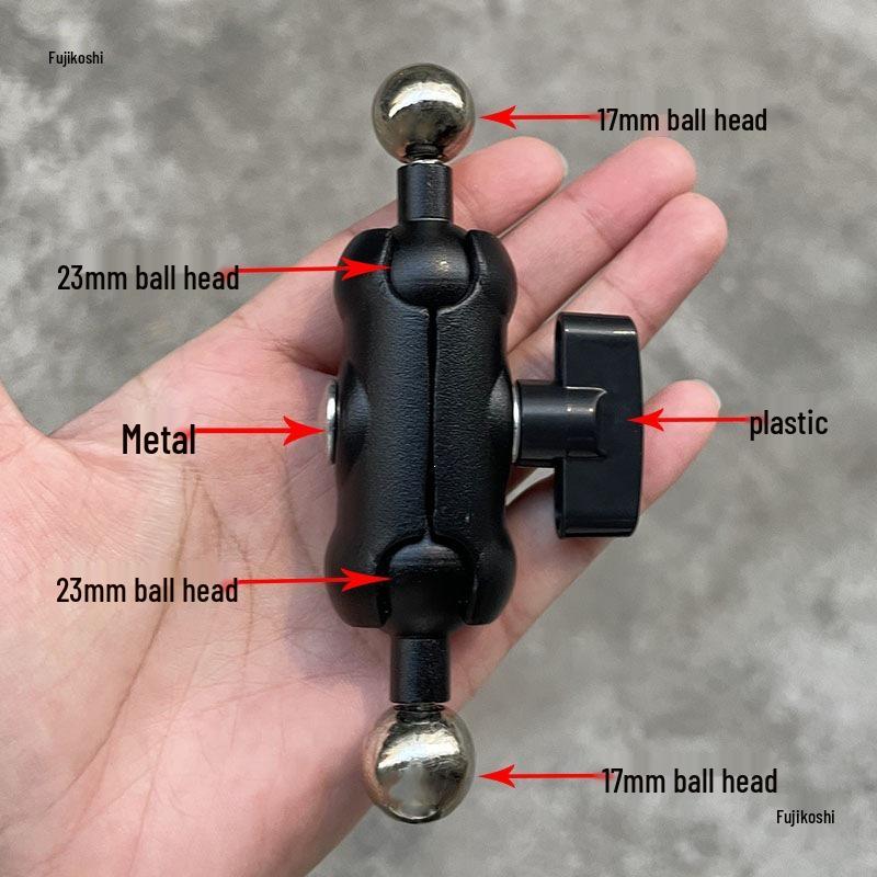 Universal Mobile Phone Bracket: 1/4" Turn-to-Screw Ball Head Adapter with Reverse Thread Accessories