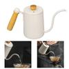 600ml 20oz Pour Over Coffee Kettle Pour Over Kettle Gooseneck Spout Coffee Tea Pot with Wood Handle
