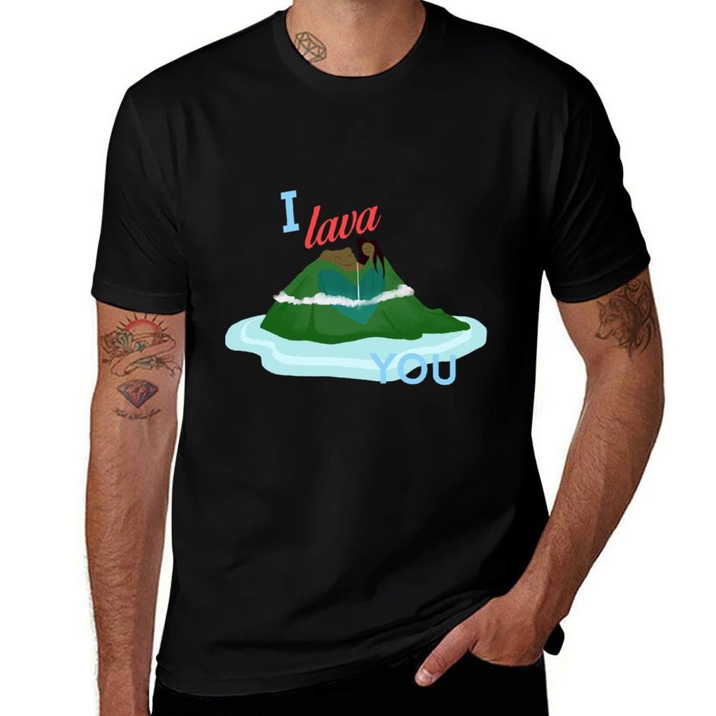 I Lava You TShirt Creative Graphic Tee Shirt