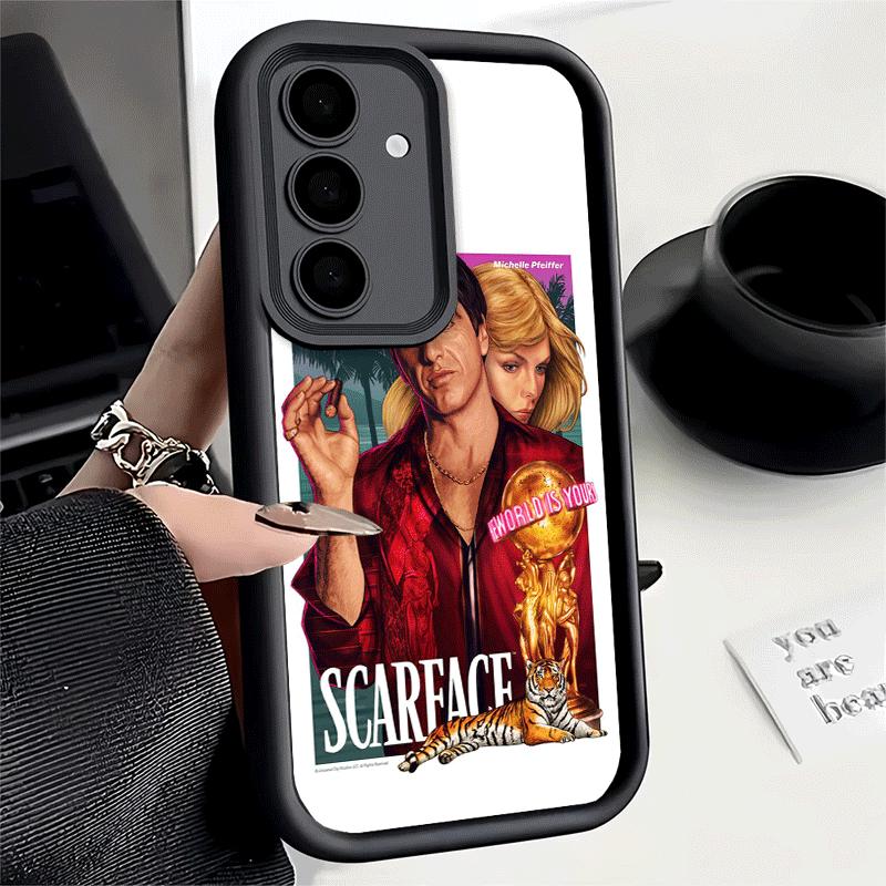 

Scarface 1983 Al Pacino Soft Phone Case for Samsung Galaxy A17 A16 A26 A36 A56 A15 A25 A35 A55 A14 A24 A34 A54 A13 A23 A33 A53 A Samsung A34