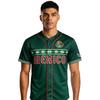 MEXICO Men's Casual Letter Print Short Sleeve T-Shirt for Everyday Wear