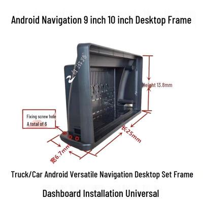 Universell 9-10 Tommers Navigasjonsramme for Lastebil: Android Dashboard-rammesett med stor skjerm