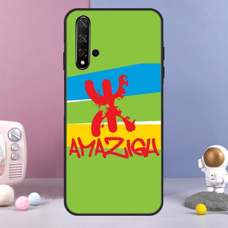 Amazigh Flagge für Huawei Nova 5T 9 10 SE 7i 8i 11i 12i Y73 Y90 Y70 Y72 Y61 Y91 Y60 P20 P30 P40 Lite Hülle