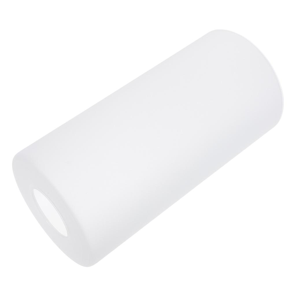 Glass Cylinder Lampshade E27 Replacement Frosted White Drum Pendant Shade Soft Light Diffuser Cylinder Lamp Cover