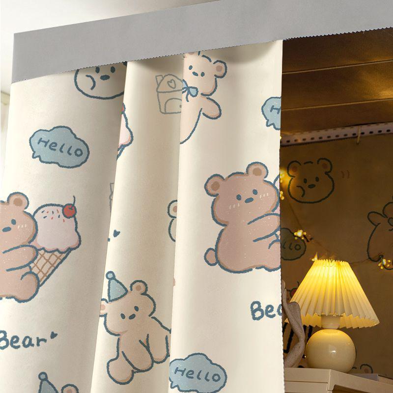 

Скандинавские светонепроницаемые шторы для кровати для университетских общежитий - мужская нижняя койка 1.15M Panel