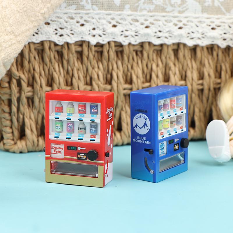 1: 12 Doll House Mini Ornaments Simulated Drinks Selling Airport Scenery Props