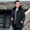 YUZHAOLIN Men's Detachable Fur Collar Winter Parka
