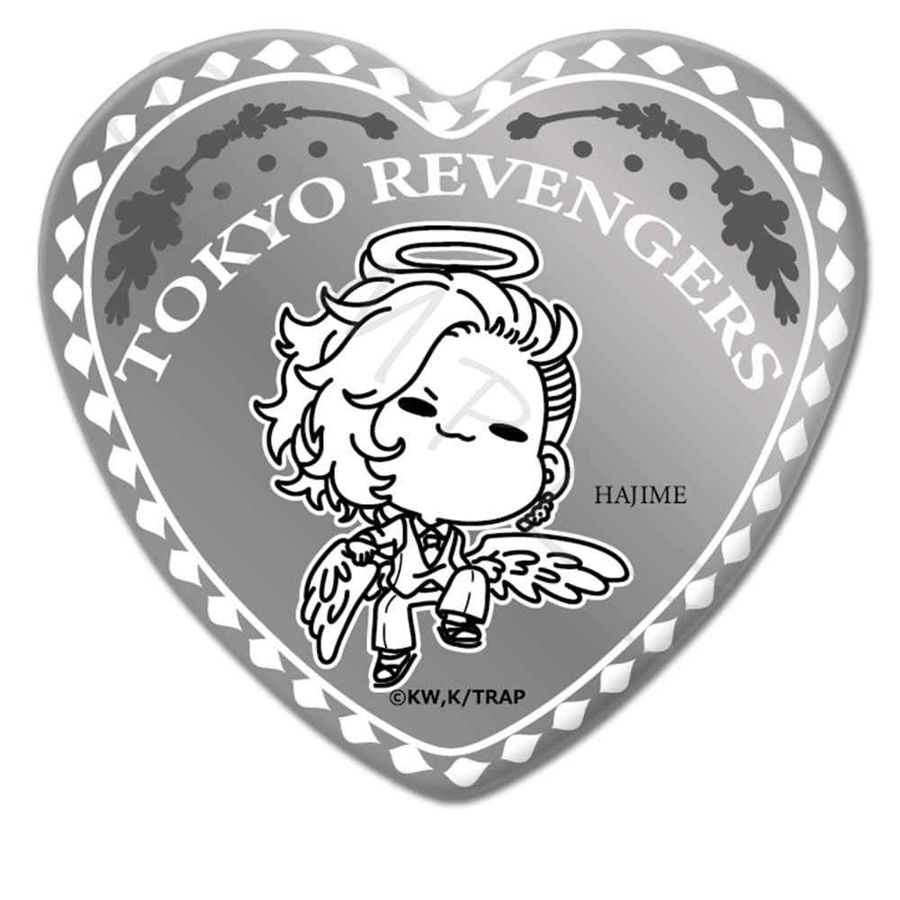 

Hajime Kui 6th edition can badge Mocho YI Tokyo Revengers Heart-shaped