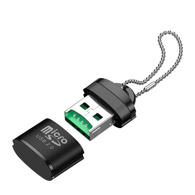 Baitong Mini Micro SD/TF-kortleser for Mobil, PC eller Bilhøyttaler.