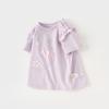 David Bella Girls' Cartoon Short Sleeve T-Shirt