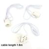 EU US UK E27 AC Power Cord Cable 1.8M Socket Lamp Base Hanging Holder Plug Eclectical Led Lamp Bulb Light Adapter Switch Wire