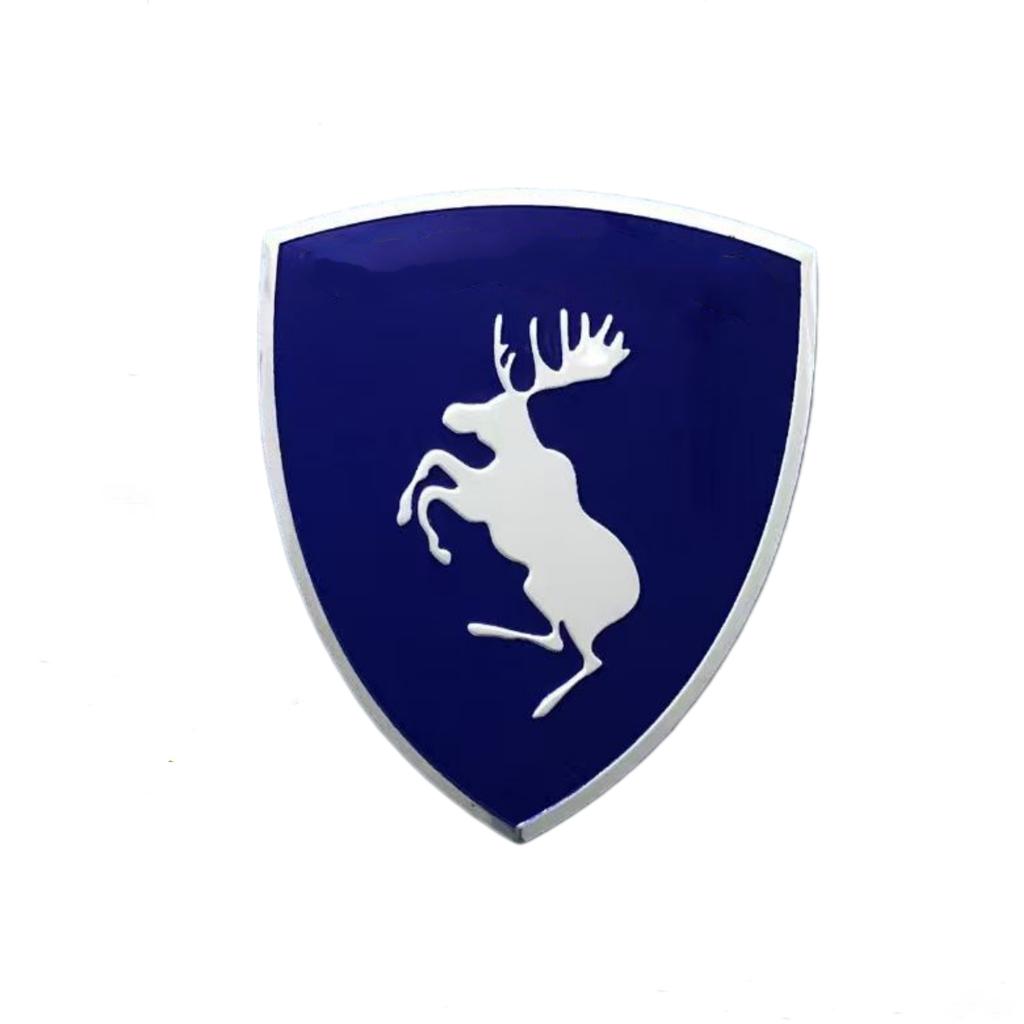 1Pc 3D Aluminum Emblem Car Side Fender Rear Trunk Body Badge Logo Sticker