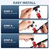Lifting Support Rod Tool Car Hood Holder Luggage Absorber Engine Cover Trunk Air Pressure Anti-Slip Fixing Clamp Accessories