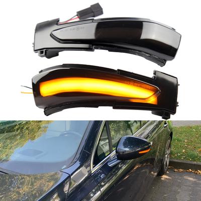 2 peças para Peugeot 508 SW Citroen DS5 C4 Grand Picasso II LED luz de seta dinâmica espelho pisca indicador pisca