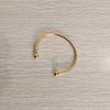 New Fashion Accessories Can Be Freely Diy Open Ball Head Fine Polishing With Thread Waterproof Metal Stainless Steel Bracelet