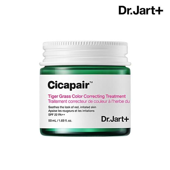 [Korean Green Cover Cream] Cicapair Tiger Grass Color Correcting Treatment SPF 22 PA++ 50ml