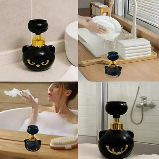 New Cute Cat Paw Foam Soap Dispenser