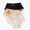 6 ks Sexy krajkové kalhotky Bezešvé dámské spodní prádlo Kalhotky Nylonové hedvábí pro dámy Bavlna Průhledná spodní prádlo