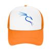 Cool Hacker Nerd Kali Linux Blue Dragon Sun Hats Yk Funny Women Unisex Mesh Trucker Hat SunProof Print Tennis Skate Cap Gift